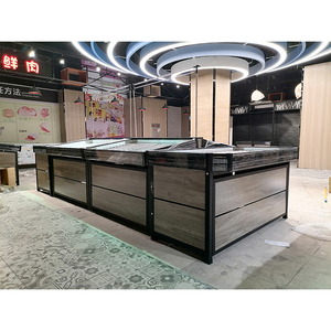 Estante de exhibición de frutas de metal para supermercado, estantería de góndola de doble cara, estante de exhibición de verduras, soporte para tienda de comestibles - Product Image 5