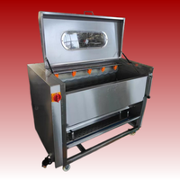 Automatische groenteschiller, commerciële aardappelschilmachine voor het schillen van uien & taro