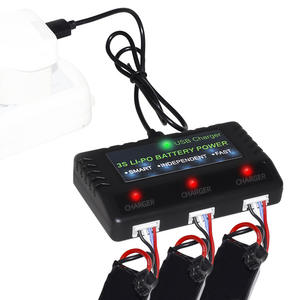 11.1V 트리플 충전 3S LiPo 배터리 액세서리 RC 자동차 드론 완전 충전 표시기가있는 RC 총 - Product Image 2