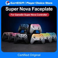 Plaque frontale pour manette Gamesir Super Nova, design magnétique, boutons ABXY à retour silencieux, finition par pulvérisation dégradée