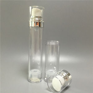 Envase Cosmético Blanco Mate de 30 ml para Crema de Ojos con Bomba Sin Aire - Product Image 5