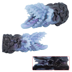 G6527 Deep Sea Fantasy Creature Silicone Male <b>Masturbator</b> Multi-Wing Design Single Channel Soft Portable Male Sex Toy - Product Image 1