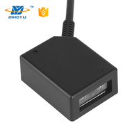 Escáner de Código de Barras 1D de Alta Velocidad DF3100, Diseño Simple, Montaje Fijo con Interfaz USB RS232, Compatible con Uso en Kiosco, Disponible en Stock