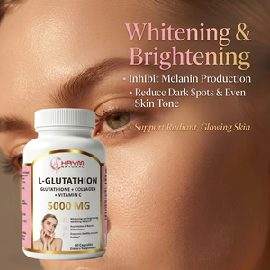 Capsule di L-Glutatione 5000 MG a Marchio Privato, Integratore di Bellezza con Collagene e <span class=keywords><strong>Vitamina</strong></span> <span class=keywords><strong>C</strong></span> per Schiarire la Pelle e Antiossidante - Product Image 3