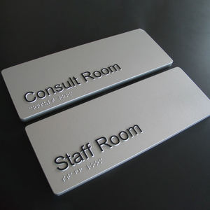 Plaques de <span class=keywords><strong>porte</strong></span> en acier inoxydable et acrylique personnalisées de haute qualité, design moderne, <span class=keywords><strong>pour</strong></span> école, hôtel, diverses occasions, numéro de maison - Product Image 2