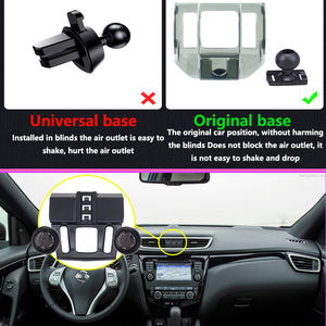 Support de téléphone portable pour voiture pour <span class=keywords><strong>Nissan</strong></span> <span class=keywords><strong>Qashqai</strong></span> <span class=keywords><strong>J11</strong></span> 2014~2020 GPS Charge sans fil Support rotatif <span class=keywords><strong>Accessoires</strong></span> pour iphone - Product Image 6