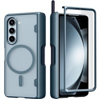 Étui de protection magnétique MOBOSI en TPU+PC étanche avec chargement sans fil pour Z Fold 4, design blindé, protection de charnière intégrée, écran avant NFC 360
