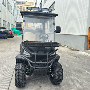 Shininglsv Nouveau design Chariot utilitaire à essence Voiture de golf 6 passagers Buggies 400CC Voiturette de golf 6 places levée au gaz - Product Image 2