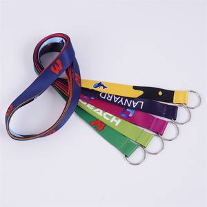 أشرطة تعليق بالجملة مع شعار مخصص، سلسلة مفاتيح مخصصة، تصنيع حسب الطلب، شهادة صديقة للبيئة، هدايا ترويجية للفعاليات، خرز سيليكون قصير - Product Image 1