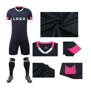 Vente en gros Vêtements de football verts Couleur Séchage rapide Uniforme de football Jeu d'équipe Ensemble d'entraînement Uniforme Adulte Enfants - Product Image 4