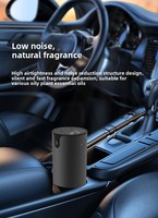 Diffuseur d'arômes métallique à double buse, type brume, pour maison et chambre, huiles essentielles pures, double liquide, automatique, pour véhicule