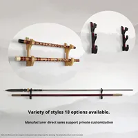 Porte-couteau et épée réglable Présentoir d'arme mural pour décor de Noël transfrontalier