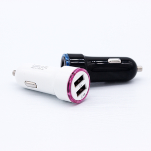 Cargador usb de coche para teléfono móvil, 2 puertos, <span class=keywords><strong>precio</strong></span> de fábrica, <span class=keywords><strong>2021</strong></span> - Product Image 1