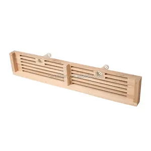 High quality 5 rows bee wooden pollen trap for sale