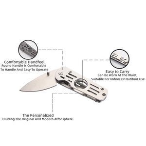 Cortador de puros de acero inoxidable, venta directa de fábrica, cuchillo para puros - Product Image 5
