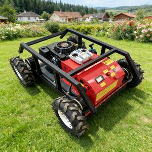 Tondeuse à gazon professionnelle télécommandée pour l'aménagement paysager, robot de coupe et de <span class=keywords><strong>tonte</strong></span> à essence à braquage zéro - Product Image 6