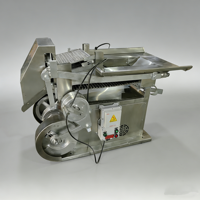 Hochwertige Kräuterschneidemaschine Trockenblatt-Zerkleinerer Zitronengras-Hackmaschine Multifunktionaler Kräuterschneider