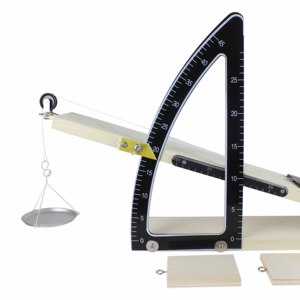 منصة مائلة وعربة (الاحتكاك على المنصة المائلة) لمختبر الفيزياء - Product Image 1