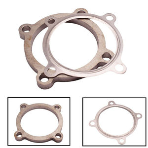 حافة الأنبوب المصنوعة من الفولاذ المقاوم للصدأ مقاس <span class=keywords><strong>3</strong></span> بوصة و4 بوصات مع غطاء صمام T3 GT3582R GT30 GT35 - Product Image 4