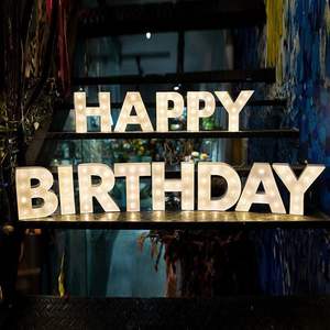 <span class=keywords><strong>Letras</strong></span> LED Iluminadas Personalizadas, Letreros LED <span class=keywords><strong>Gigantes</strong></span> para Bodas, Letreros LED de Exterior de 3 y 4 Pies de Alto - Product Image 6