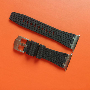 Gran oferta de correa de reloj de silicona resistente al agua para <span class=keywords><strong>Iwatch</strong></span> Ultra <span class=keywords><strong>8</strong></span> 7 6 SE reemplazos de correa de goma suave para reloj inteligente 42 44 45 49MM - Product Image 3