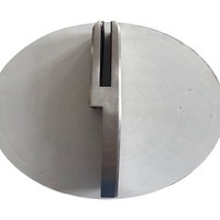 Aleader – Spigot d'accroche pour garde-corps en verre incliné, style moderne, en acier inoxydable 2205, résistant à la rouille, garantie 3 ans, pour balcon