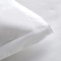 100% coton taille Standard taies d'oreiller pur coton naturel hôtel qualité Premium taies d'oreiller taie d'oreiller reine