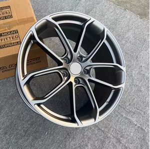 Jantes en alliage forgé 6061-T de 20, 21 et 22 pouces pour <span class=keywords><strong>Porsche</strong></span> 911 Cayman Panamera <span class=keywords><strong>Cayenne</strong></span> Macan 718 Boxster, autres jantes - Product Image 2