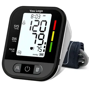 Fornitura medica OEM ODM BP Machine misuratore di pressione sanguigna De Pressao Sanguinea BP Monitor Monitor digitale della pressione sanguigna