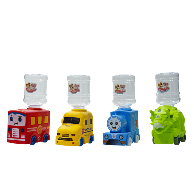 Kitchen Small Simulation Plastic Play Set Water Can Come Out Mini Water Dispenser Toy for Kids