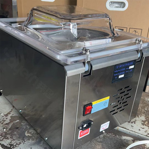 Machine d'emballage sous vide de bureau commerciale DZ-260 personnalisée pour fruits, viande, bœuf, huile, poudre, café, riz, petite machine d'emballage sous vide - Product Image 6