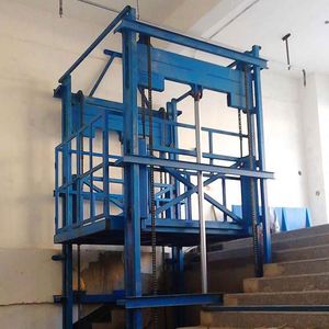 คลังสินค้าไฟฟ้า 10 ตันลิฟท์บรรทุกสินค้าติดผนังราคาถูกลิฟท์บรรทุกสินค้าลิฟท์ขนส่งสินค้า - Product Image 6