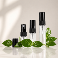 Flacon d'échantillon de parfum de haute qualité 2 ml 3 ml 5 ml 10 ml – Flacon de parfum délicat et compact à brume fine