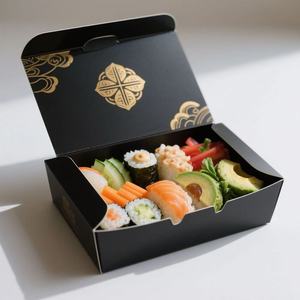 Caja de Embalaje para <span class=keywords><strong>Sushi</strong></span> con Impresión Personalizada |   OEM/ODM Disponible - Product Image 2