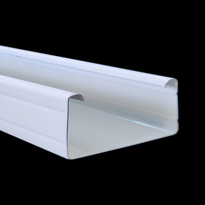 Riel de corredor de riel de cortina de aluminio para montaje en techo personalizado, diseño de pliegue en S, riel silencioso de pliegue ondulado - Product Image 3