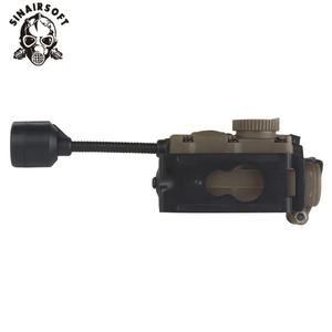 Lampe torche tactique FAST ARC Rail, lampe de casque multifonction en nylon, rouge/vert/bleu/blanc/IR, équipement de défense personnelle IFF - Product Image 5