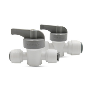 Válvula de bola para purificador de agua, interruptor de 1/2 pulgada y 100 PSI, prevención de fugas para dispensador de agua doméstico, válvula de conexión - Product Image 1