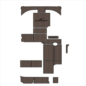 Pontons Crest 2019 220 SLRC Yacht & Marine Revêtement de sol en teck EVA Vente chaude sur eBay Catégorie plastique - Product Image 3