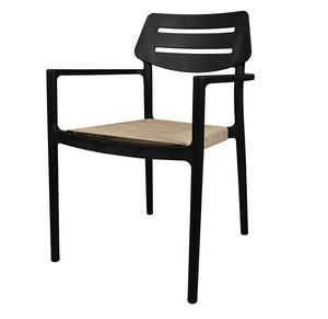 Chaise de salle à manger en plastique empilable moderne Chaise d'événement de fête en plein air Chaise d'exposition - Product Image 3