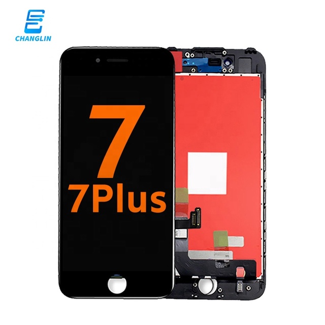 China Factory for iphone Lcd Screen Display Original De Replacement Digitizer Black White Para Lcds apple 7 Plus Zy Tela