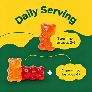 Gomitas de Vitaminas C, D y <span class=keywords><strong>Zinc</strong></span> con Sabor a Frutas, Teñidas con Plantas Naturales, con Dosis Adaptada a la Edad, para Niños con Dietas Limitadas, OEM/ODM - Product Image 3