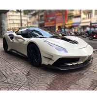 Kit carrosserie de style Mish adapté pour 488 Upgrade, kit carrosserie en fibre de carbone de haute qualité pour 488 GTB