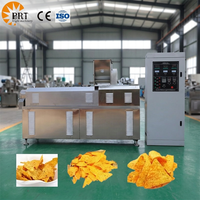 Chaîne de production entièrement automatique de chips de maïs à double vis et de chips tortilla, prix usine en promotion