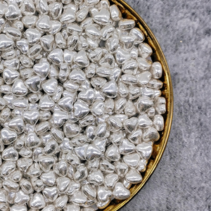 Perlas Metálicas Plateadas, Varillas, Estrellas y Corazones para Decoración <span class=keywords><strong>de</strong></span> Pasteles, Sprinkles <span class=keywords><strong>de</strong></span> Azúcar al por Mayor, Fabricantes <span class=keywords><strong>de</strong></span> Sprinkles - Product Image 3