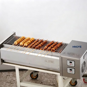 Parrilla Eléctrica <span class=keywords><strong>Giratoria</strong></span> para <span class=keywords><strong>Barbacoa</strong></span>, 15 Orificios para Brochetas, Grado Comercial - Product Image 4