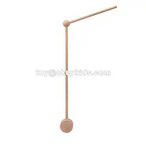 Bed Bell Holder Adjustable Wooden Baby Crib Mobile Arm For Hanging Toy W08K371