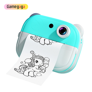 X Q9 Kids Instant Print <b>Camera</b> 48MP HD 2-inch IPS Screen Thermal Photo <b>Printer</b> Toy <b>with</b> Video Recorder for Children DIY Coloring - Product Image 4
