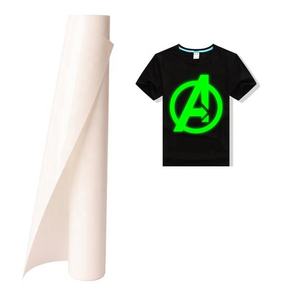 ฟิล์มเรืองแสงสีเขียวในที่มืด ขายส่งจากโรงงาน ไวนิลถ่ายโอนความร้อนเรืองแสงสำหรับเสื้อยืด - Product Image 6