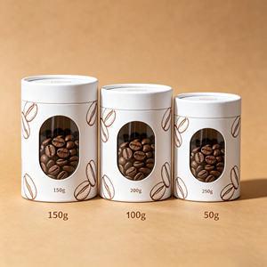 Boîte d'emballage alimentaire et pour café biodégradable sur mesure, lot de 5, conteneur de stockage pour grains de café de 2 oz - Product Image 5