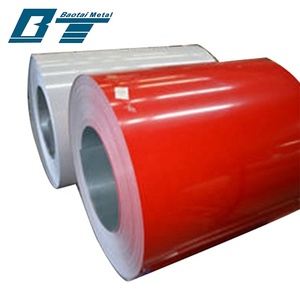 Bobine d'acier galvanisé prélaqué RAL <span class=keywords><strong>2003</strong></span> RAL5015 0,5*3000mm Ral3009, feuille de bobine PPGL - Product Image 3